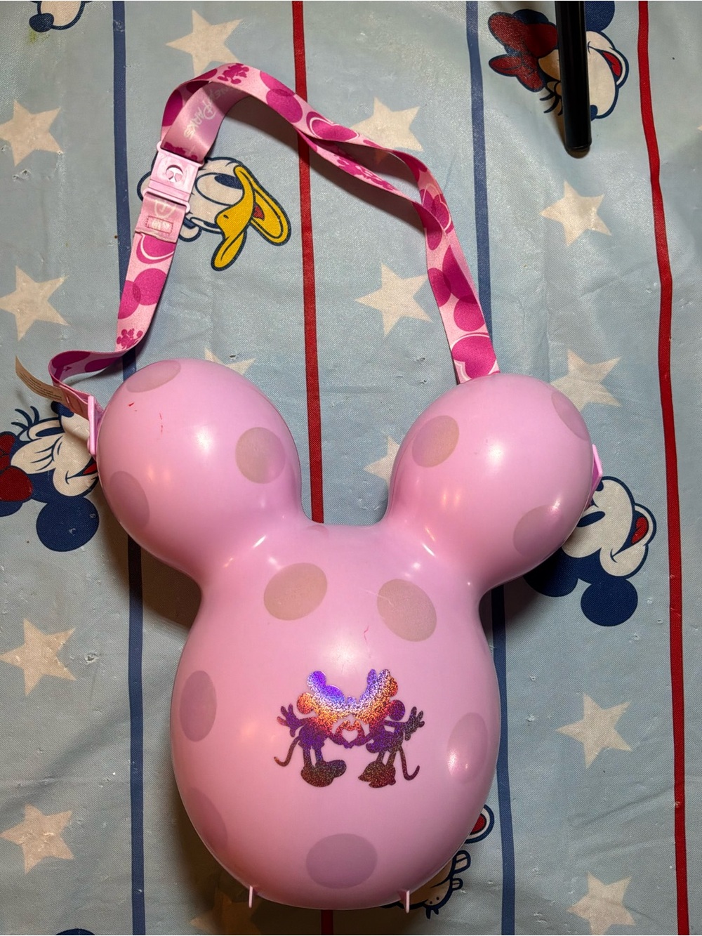 Disneyland sweethearts valentines Mickey Mouse balloon popcorn bucket